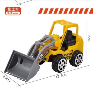 6 Engineering Vehicle Model Excavator Bulldozer Kid's Toys #2
