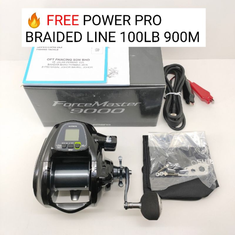 Shimano Forcemaster 9000 Electric Reel Shopee Singapore