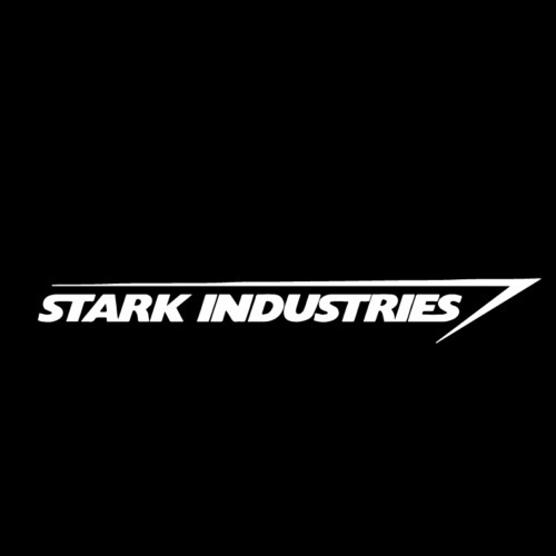 Stark Industries Fun Logo For Laptop Vinyl Sticker