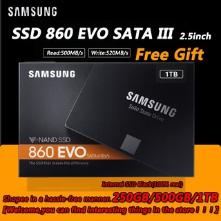 [24h Ship]SAMSUNG SSD 860 870 EVO 250GB 500GB 1TB SATA 3 2.5 Inch Laptop Desktop PC Solid State Hard Disk Drive