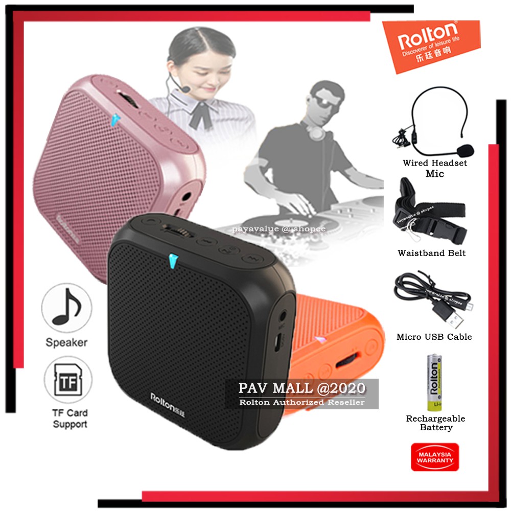 small mic and speaker