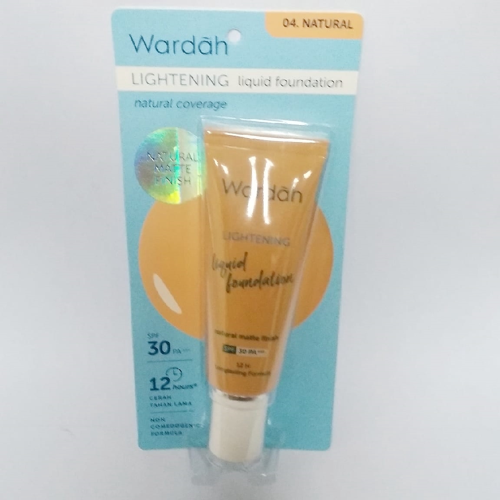 wardah liquid foundation lightening