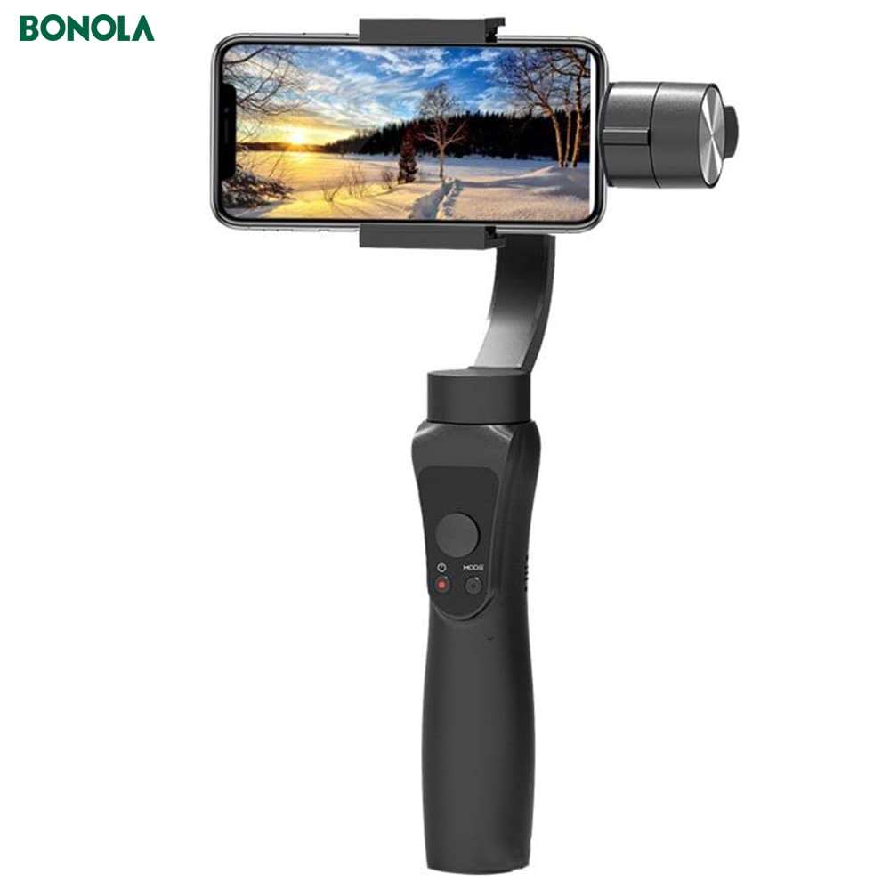 Bonola 3 Axis Anti-Shake Selfie Stick Handheld Gimbal for ...