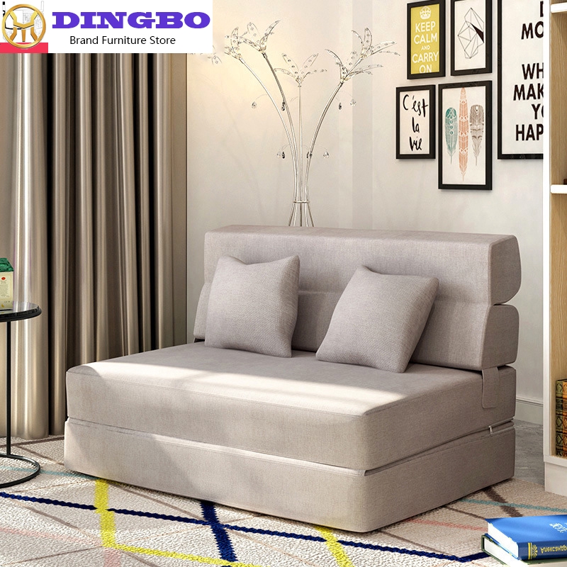 Dingbo Lazy Sofa Small Huxing Single And Double Sofa Simple Folding Sofa Bed Tatami Balcony Small Sofa Bedroom Women