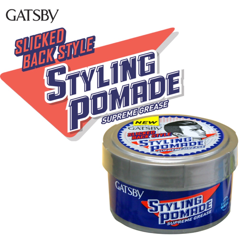 Gatsby Pomade  Hairstyle Inspirations 2018