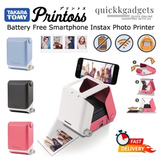 Printoss KiiPix Instax Instant Printer Takara Tomy/Fast Delivery!! 3 Colours Avail!