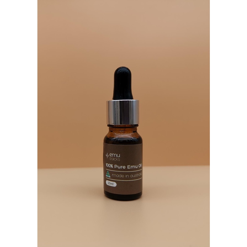 100 AUTHENTIC EMU OIL TRIAL 10ML Eczema, Psoriasis, Dermatitis, Cradle