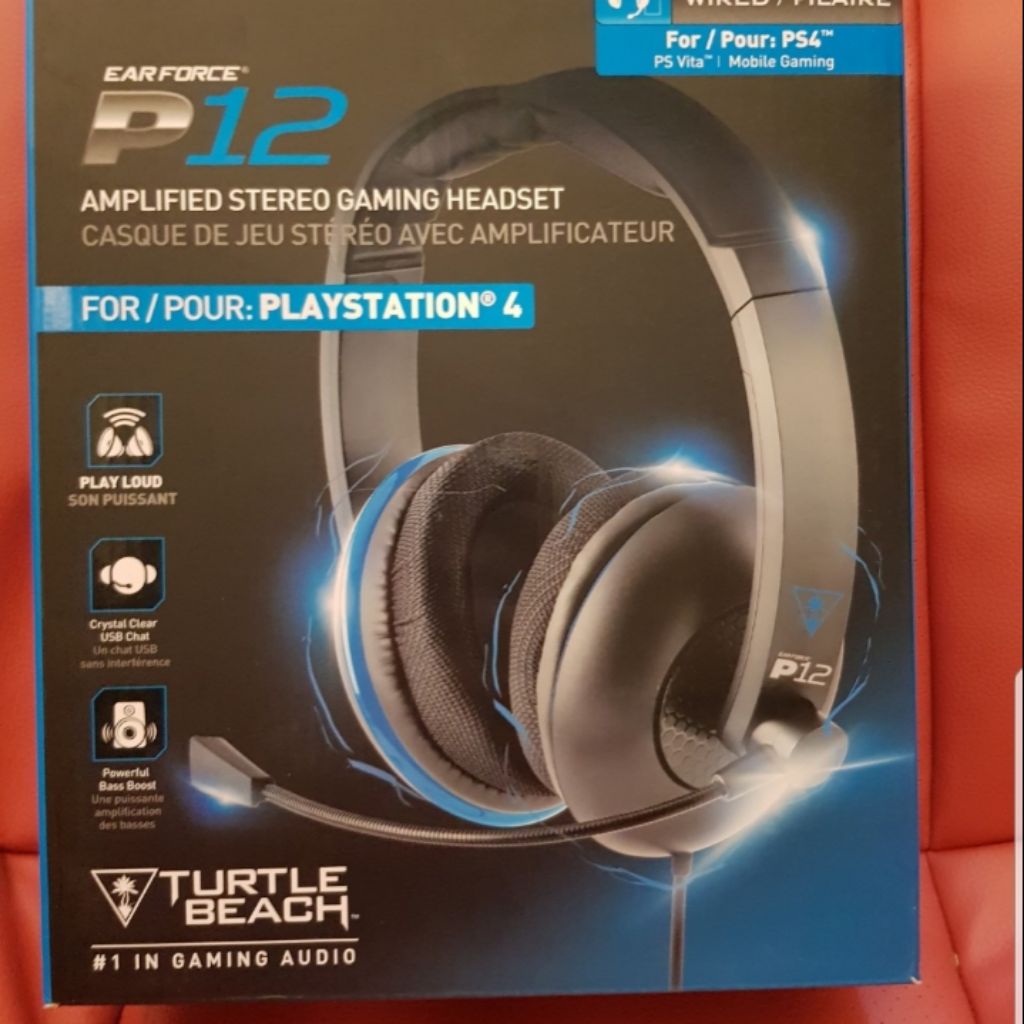 turtle beach p12 headset ps4