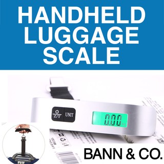 Handheld Luggage Weighing Scale (50KG, 0.01KG Precision)