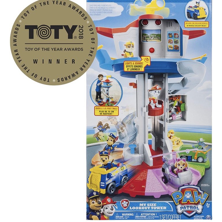 paw patrol lookout playset figures