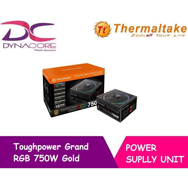 Thermaltake Toughpower Grand Rgb 750w Gold Shopee Singapore
