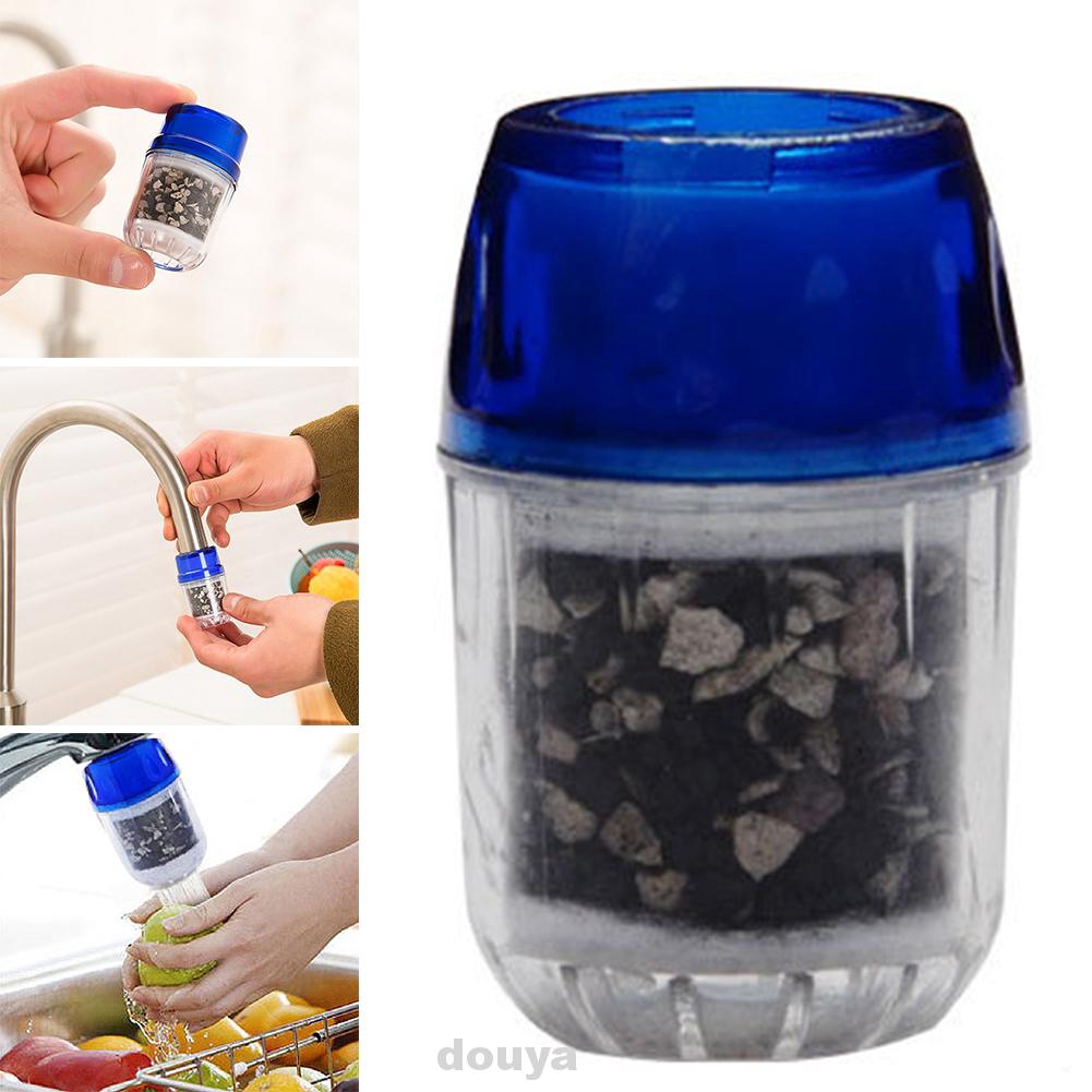 Sink Water Filter Purifier Activated Carbon Faucet Tip Tap Head
