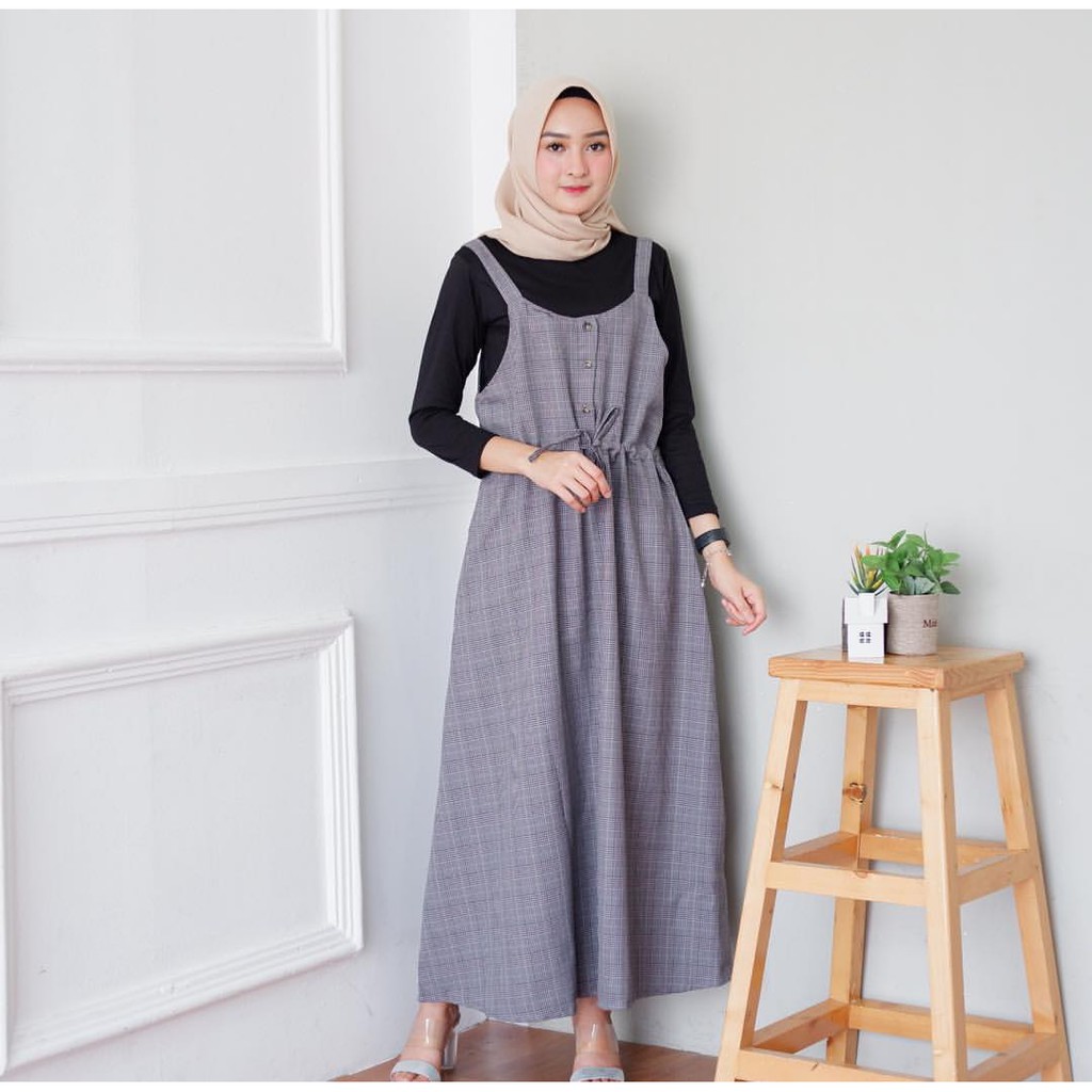 overall dress shopee