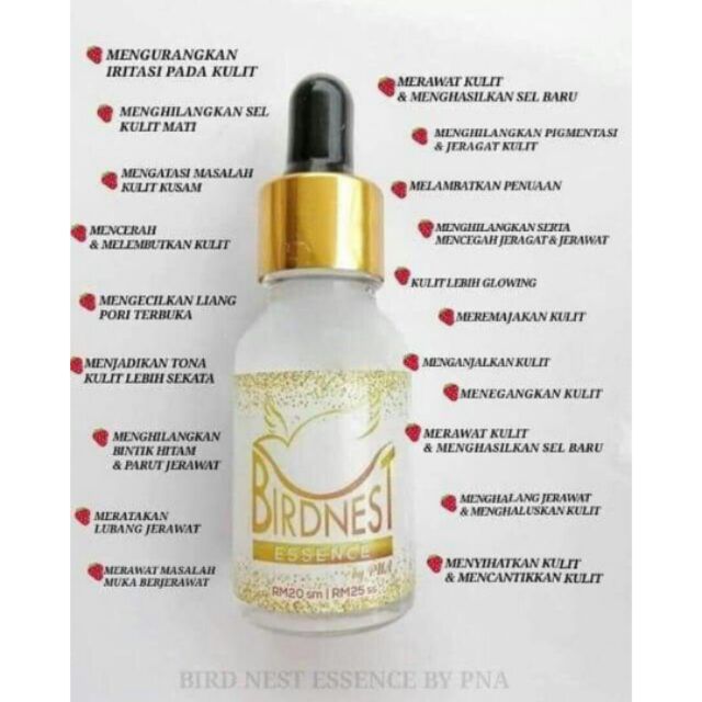 Bird Nest Essence Serum Shopee Singapore