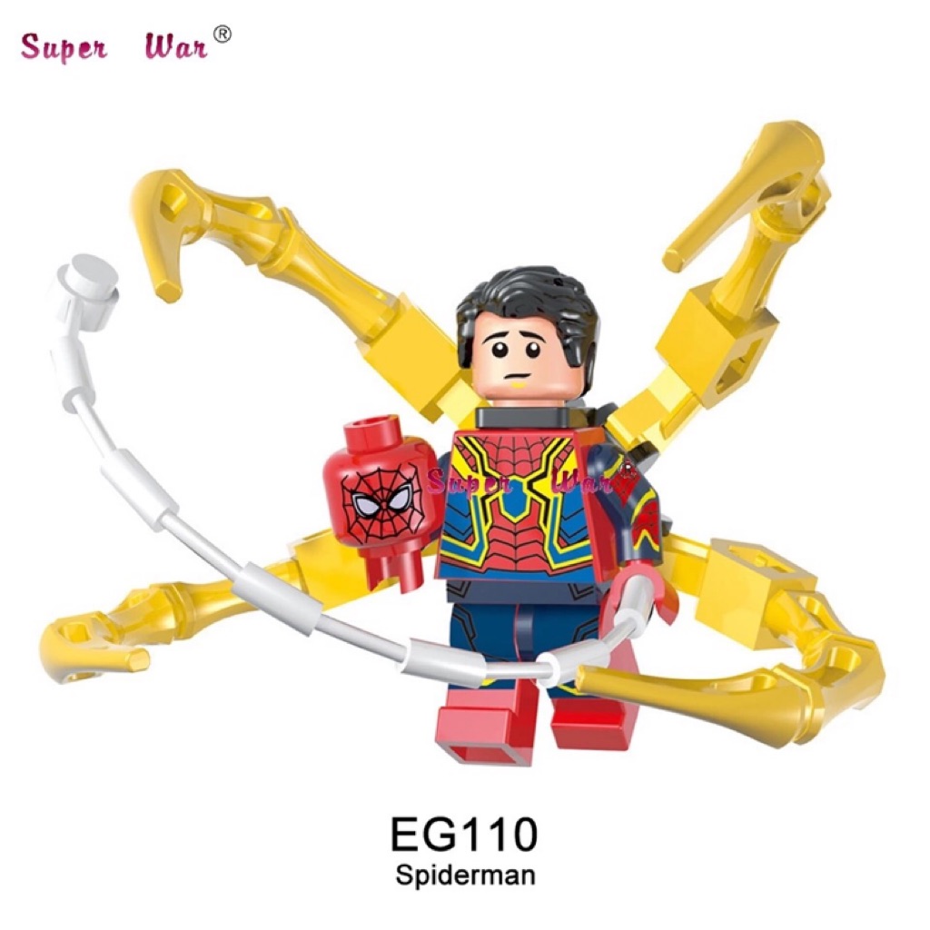 lego infinity war spiderman