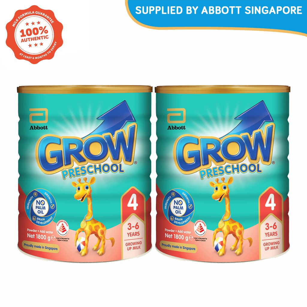 [Bundle of 2] GROW Growing Up Milk for Kids Preschool Stage 4 (3 6