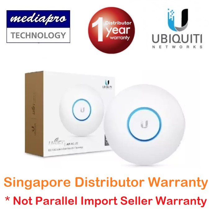 Ubiquiti Unifi Uap Ac Lite Ac1200 802 11ac Dual Radio Access Point Local Distributor Warranty Shopee Singapore