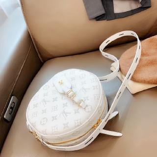 LV_Bag Round Bun Camera Bag Cosmetic Bag Women Shoulder Bag Causal Sling Bags Travel Messenger ...