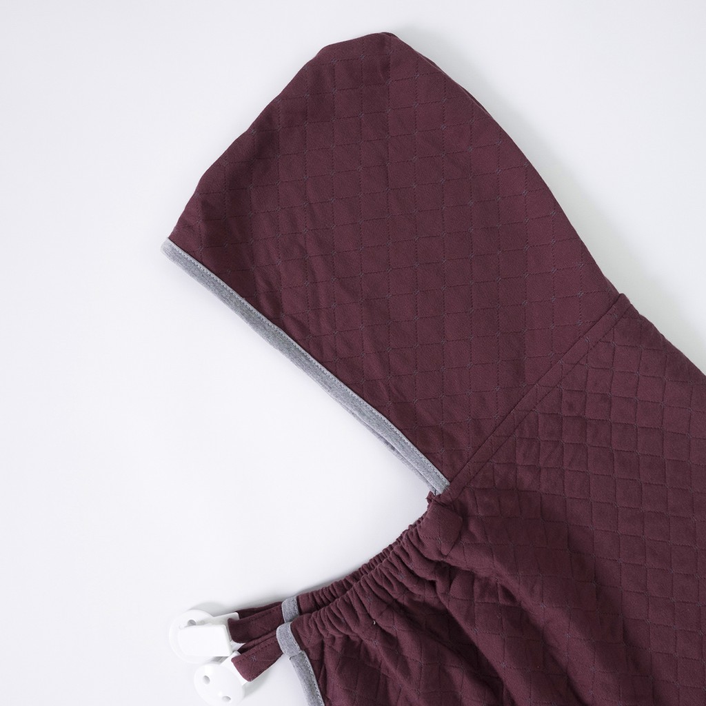 Maison Elmesa Baby Blanket On The Go Collin Maroon Reversible Shopee Singapore