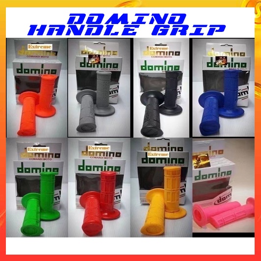 DOMINO HANDLE GRIP THROTTLE GRIP SET HAND GRIP THROTTLE BAR RUBBER