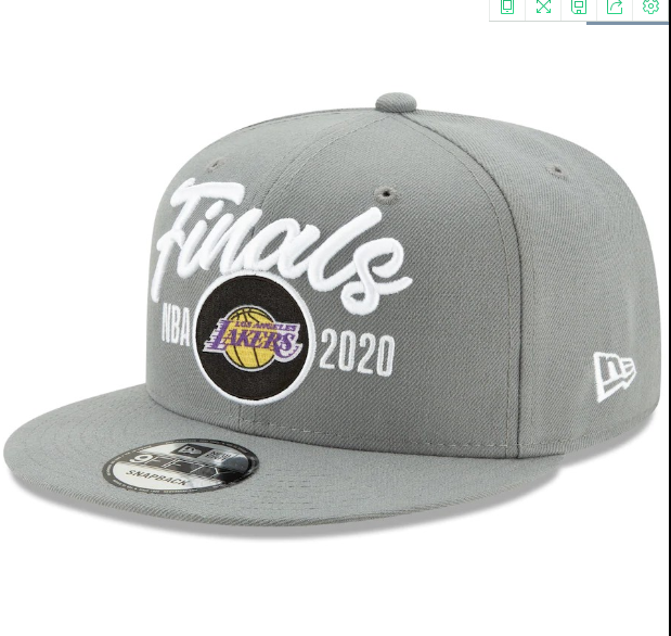 lakers 2020 championship hat