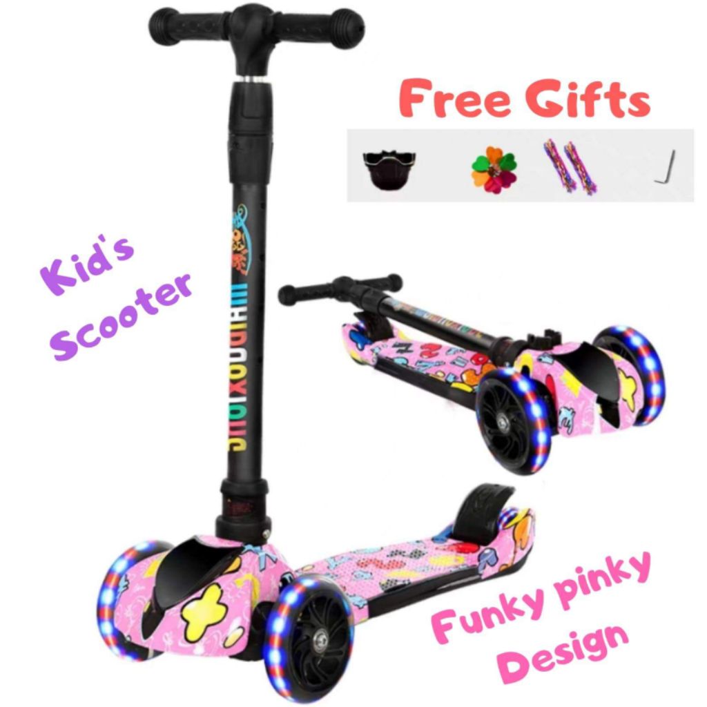 scooter with 2 back wheels