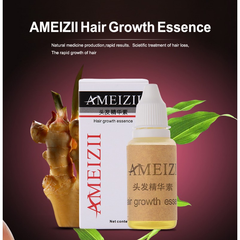 Ameizii 20ml Natural Pure Liquid Hair Loss Growth Essence Dense