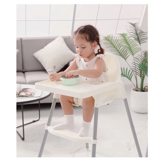 2in1 Baby High Chair Ikea Inspired Adjustable Waterproof Eat Dining Seat Highchair #7