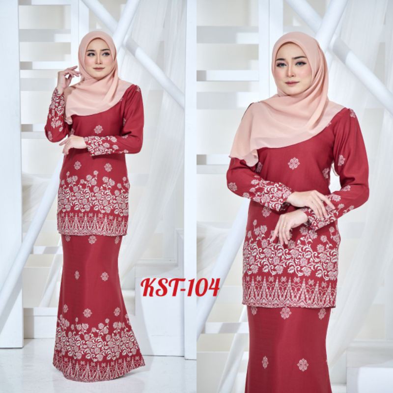 Baju Kurung Moden New Arrival/Baju Kurung/Baju Siap/Baju Muslimah ...