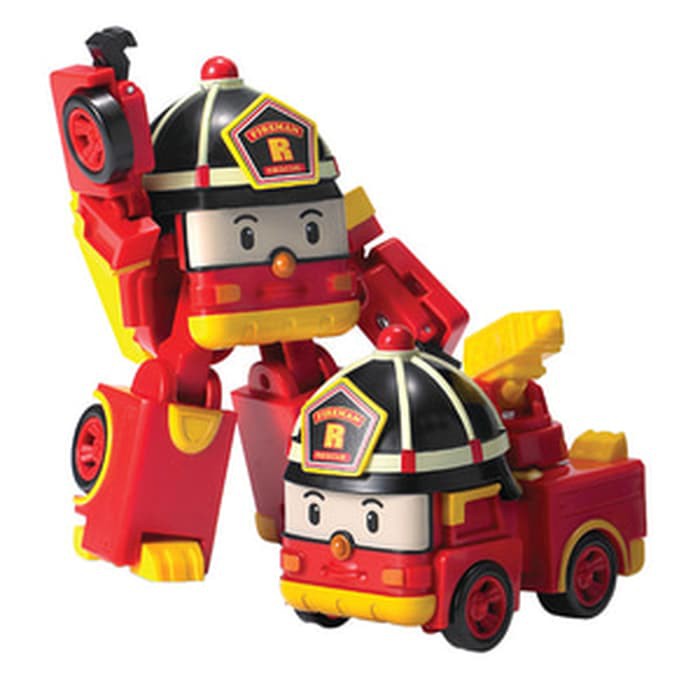 robocar poli roy fire truck