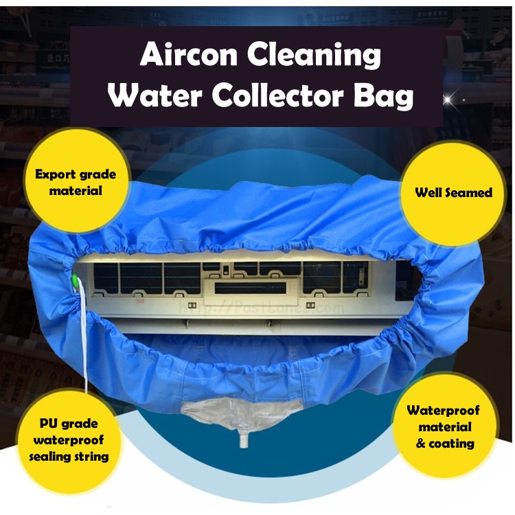 Aircon Cleaning Water Collector Bag With Pipe Kit Shopee Singapore