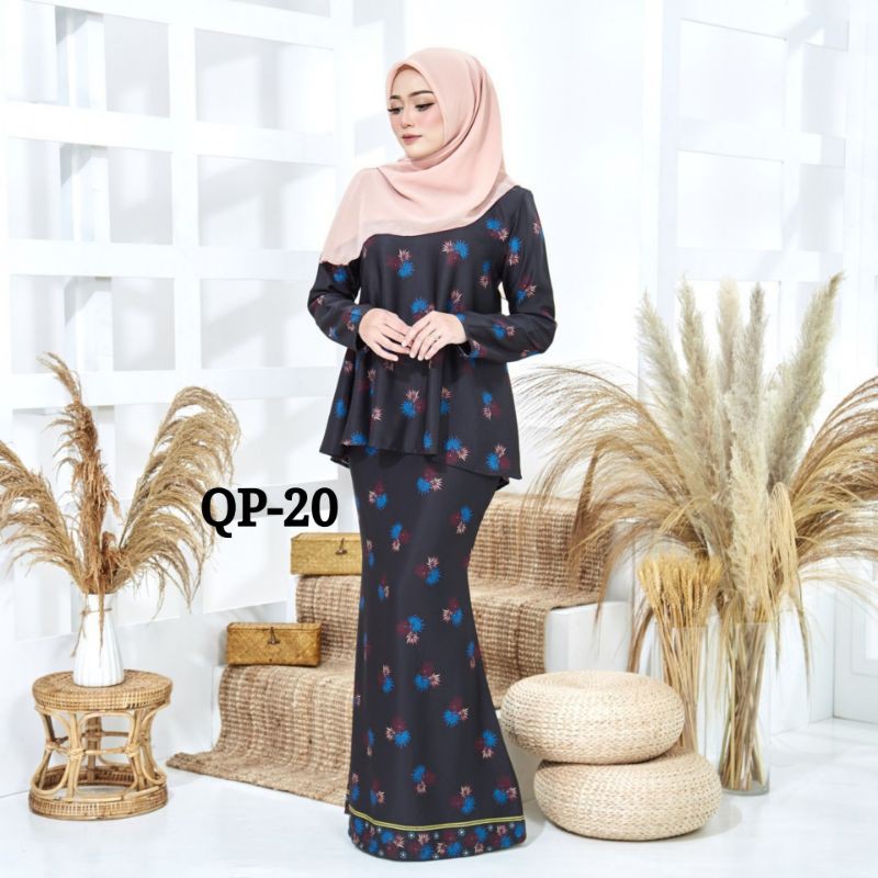 Baju Kurung Peplem New Arrival Baju Kurung Baju Siap Baju Peplem Kurung Pahang Moden Kurung Latest Design Baju Murah Shopee Singapore