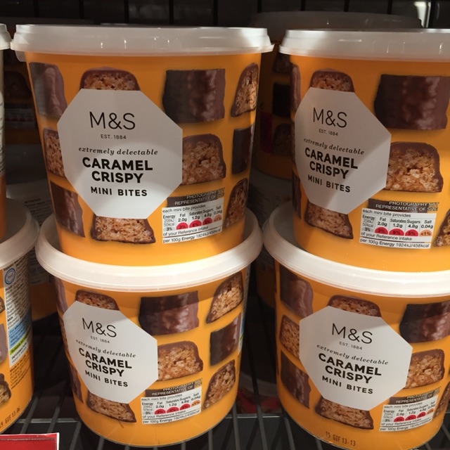 M S Marks Spencer Caramel Crispy Mini Bites Shopee Singapore