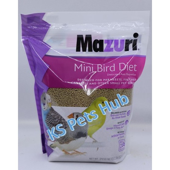 Mazuri Mini Bird Diet 2lb Shopee Singapore