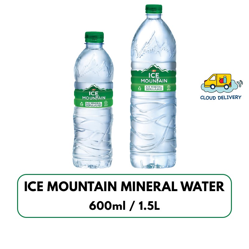 Ice Mountain Mineral Water (600ml / 1.5L) Shopee Singapore