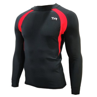 Compression Shirt Short Sleeve Men Top Base Layer Aqua T Shirt for Rash Guard QS 