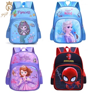 [K Plus🇸🇬]Kids School Bag Kindergarten/Nursery Cartoon Backpack For Girl & Boy 32CM/35CM/38CM