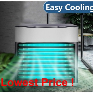 ✅SG Local Seller✅ Mini Air Cooler Air Con USB Cooler Portable Aircon Fan desktop Air Conditioner Humidifier 冷风机