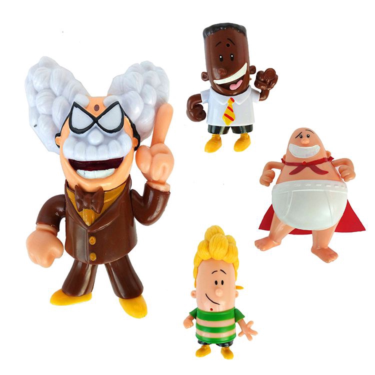 Captain Underpants Action Figures 