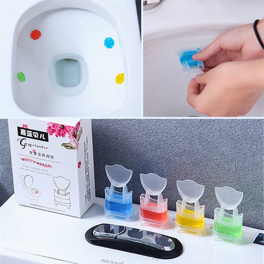 Gel Jelly Toilet Cleaner Cute Effective Portable Closestool Detergent