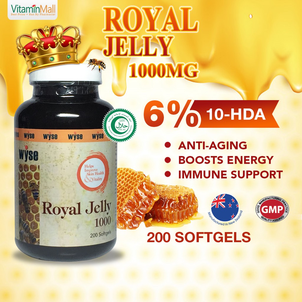 nz-wyse-royal-jelly-1000mg-halal-200-softgels-anti-aging-hair