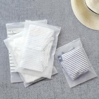 Travel Packing Ziplock Bag Waterproof Transparent Clothes Underwear Storage Bag