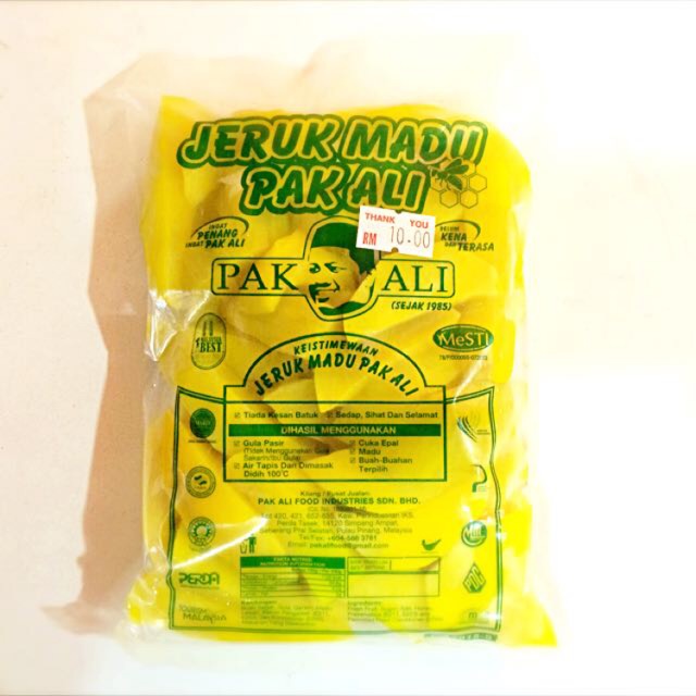 Jeruk Madu Pak Ali Mangga Kuning Original 500gram Lazada