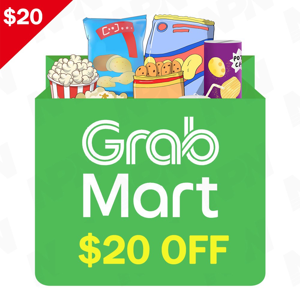 Grabmart 20 Voucher Sgd20 Off Promo Code E Voucher Gift Voucher Delivery Shopee Singapore