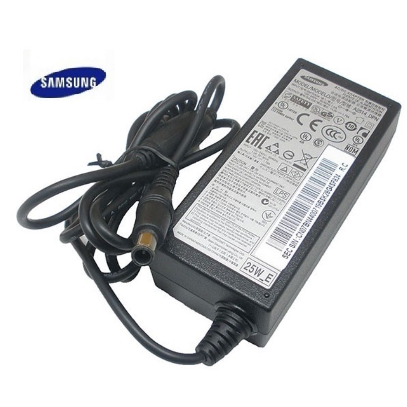 Samsung 14v 1.78A ( 25W ) Notebook Charger Adaptor LCD Monitor 6.5 x 4
