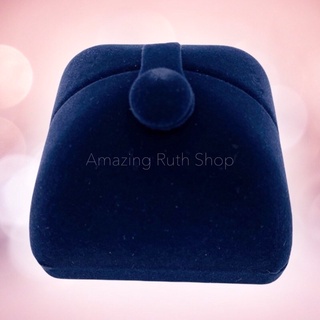 Image of thu nhỏ [Amazing Ruth Shop] Luxurious Jewellery Box, Double Door Opening Velvet Jewellery Box for Ring, Earring or Small Pendant #8