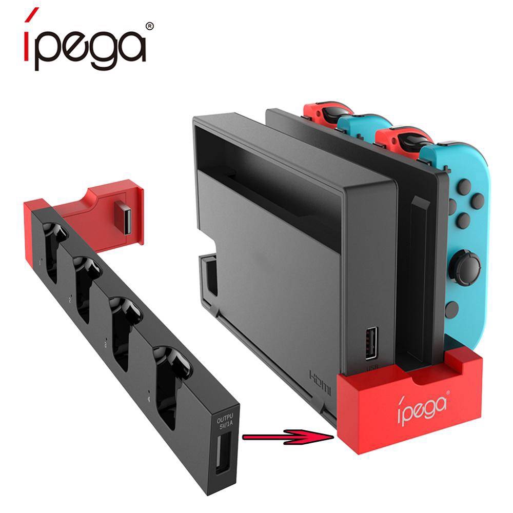 iPega Nintendo Switch Joy-Con Controller Charger Charging Dock Stand Holder for Nintendo Switch Console