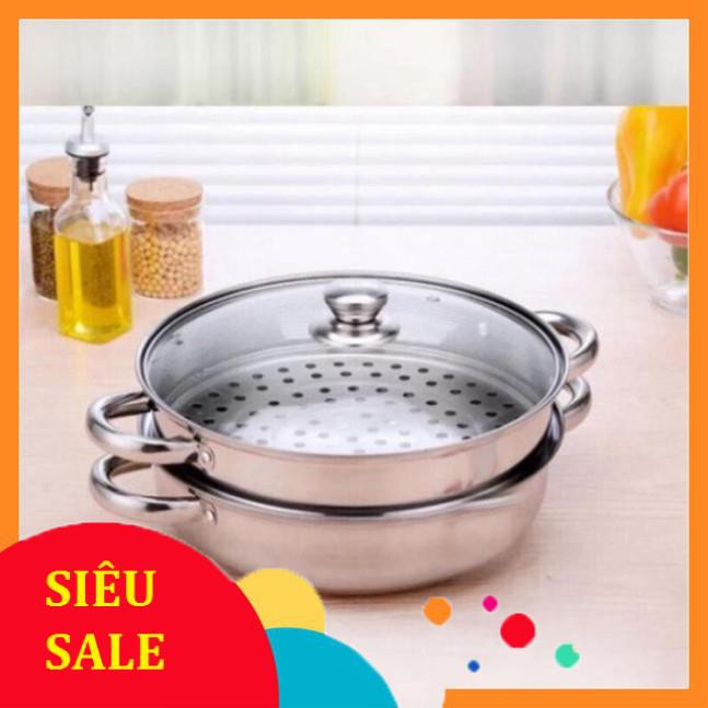 28cm 2storey Food Steamer, Glass Vibration Used For Induction Hob