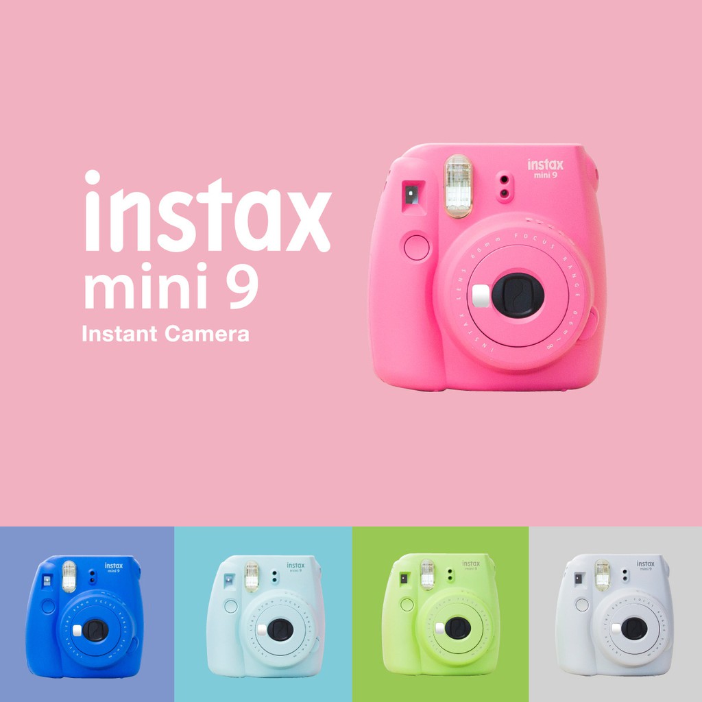 Fujifilm Fuji Mini9 Polaroid Camera Full 3 Color Single Shopee Singapore