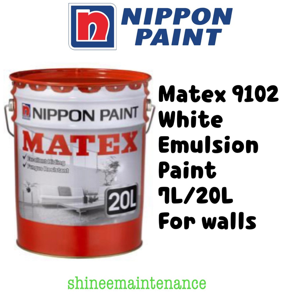 NIPPON PAINT MATEX EMULSION PAINT 20L | Ubicaciondepersonas.cdmx.gob.mx